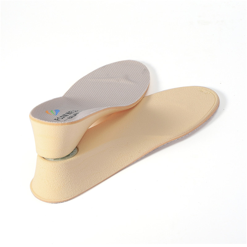 High Quality 5D Memory Mousse PU tapis chaussure ascenseur confortable Plastic invisible altitude augmentation